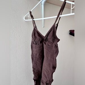 Bodysuit brown shapewear